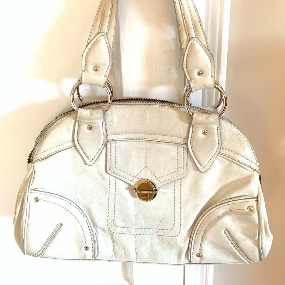 Summer ready! Marc Jacobs white handbag 15x10